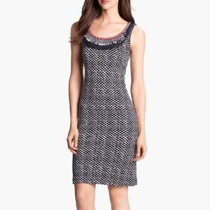Tory Burch Teagan Sheath Dress - Polka Dot - Small